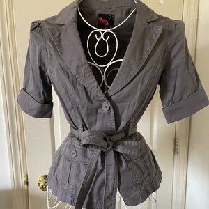 Forever 21 Dark Gray Jacket/Top